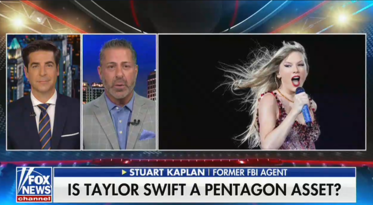Jesse Watters suggests Taylor Swift is a Pentagon asset Media Matters