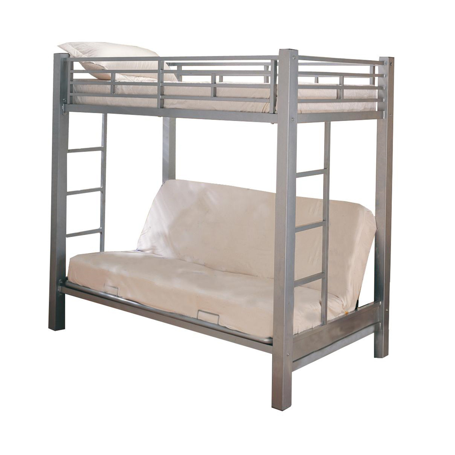 Home Source Full Size Bunk Bed Sleeper by OJ Commerce 13017SILVER 596.99