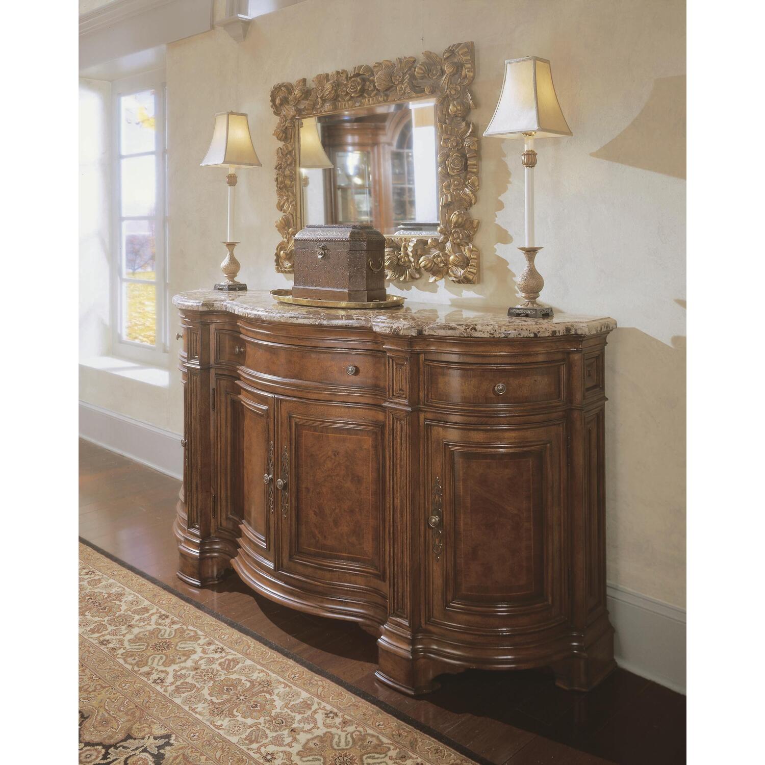 Universal Furniture Sideboard Marble Top by OJ Commerce 409679 2,496.99