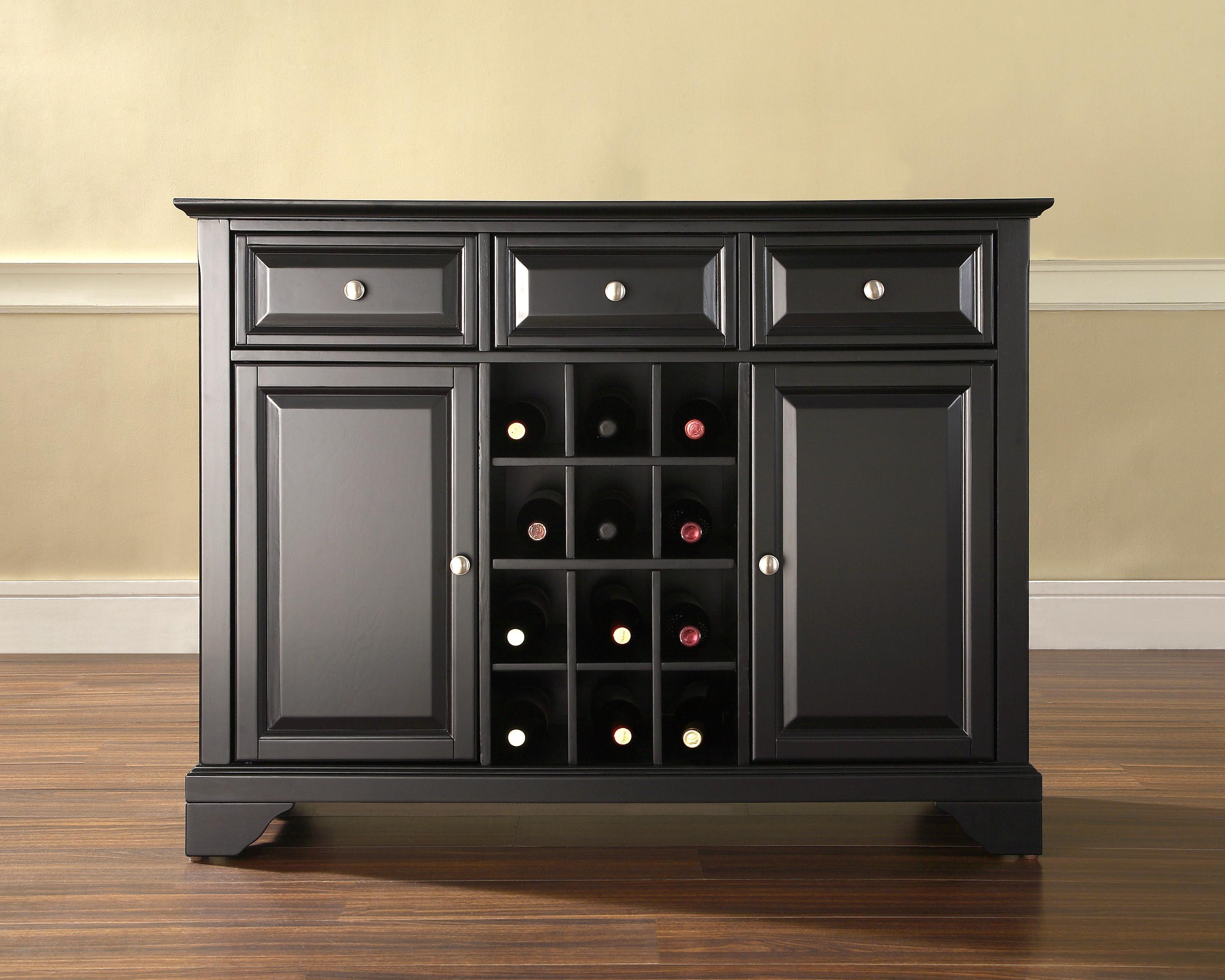 Crosley LaFayette Buffet Server / Sideboard with Wine Storage