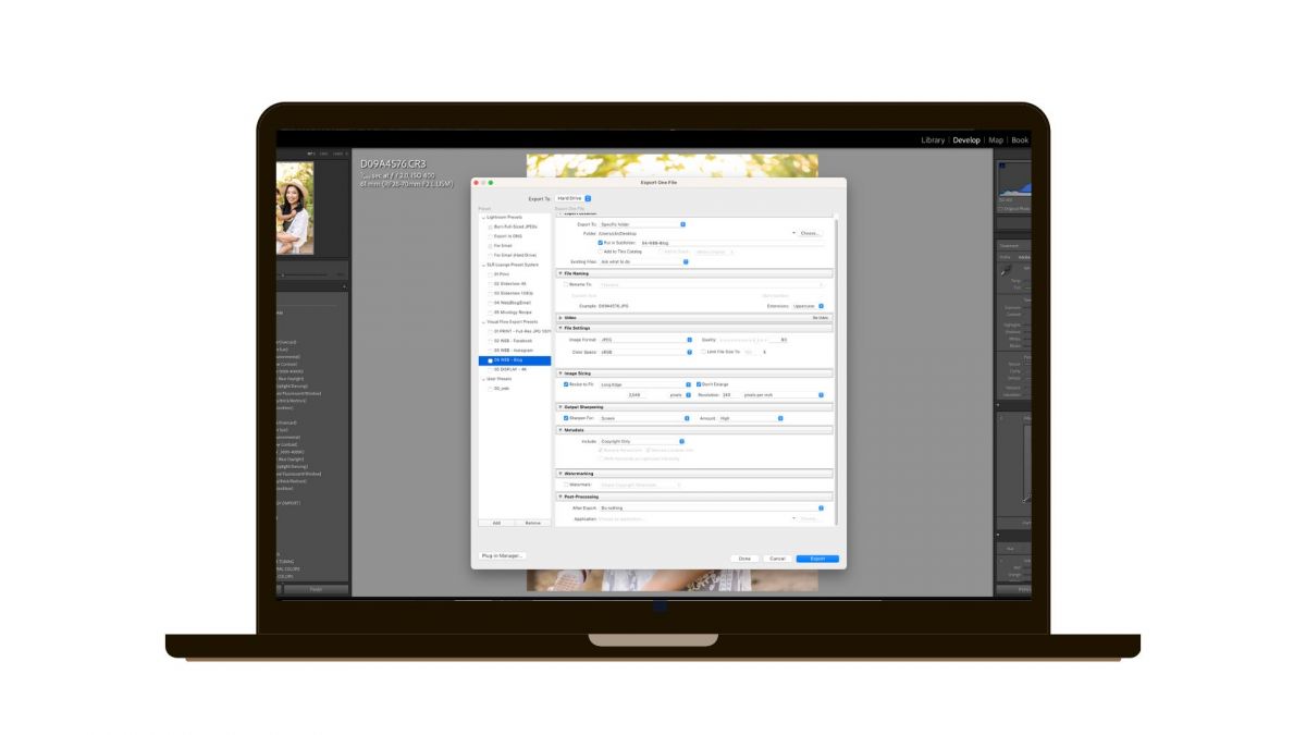 Best Lightroom Export Settings For  Social Media, Blogs, & More!