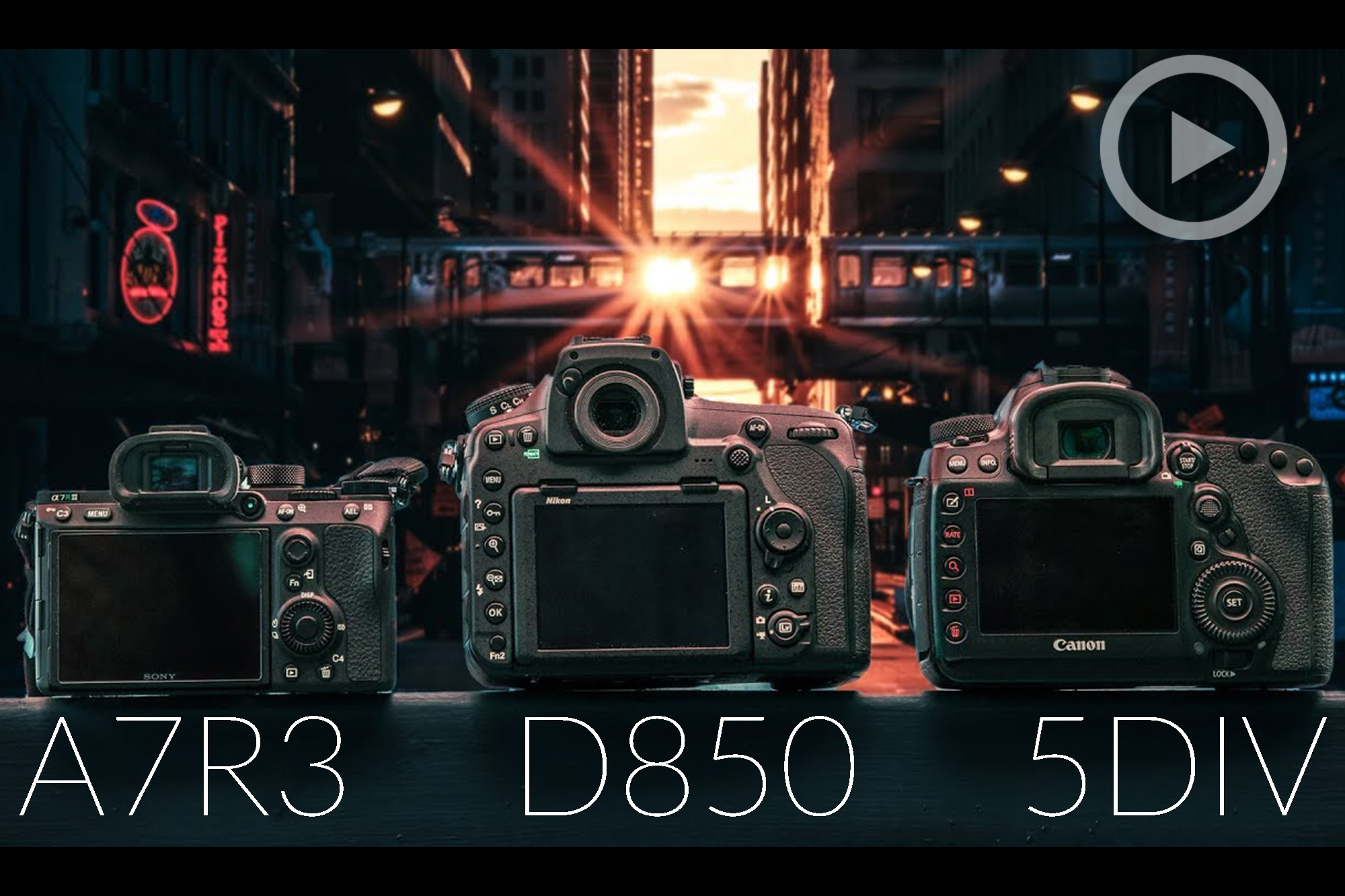 Sony A7RIII vs Nikon D850 vs Canon 5D Mark IV