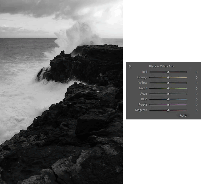 How to Edit Black and White Landscape Images in Adobe Lightroom