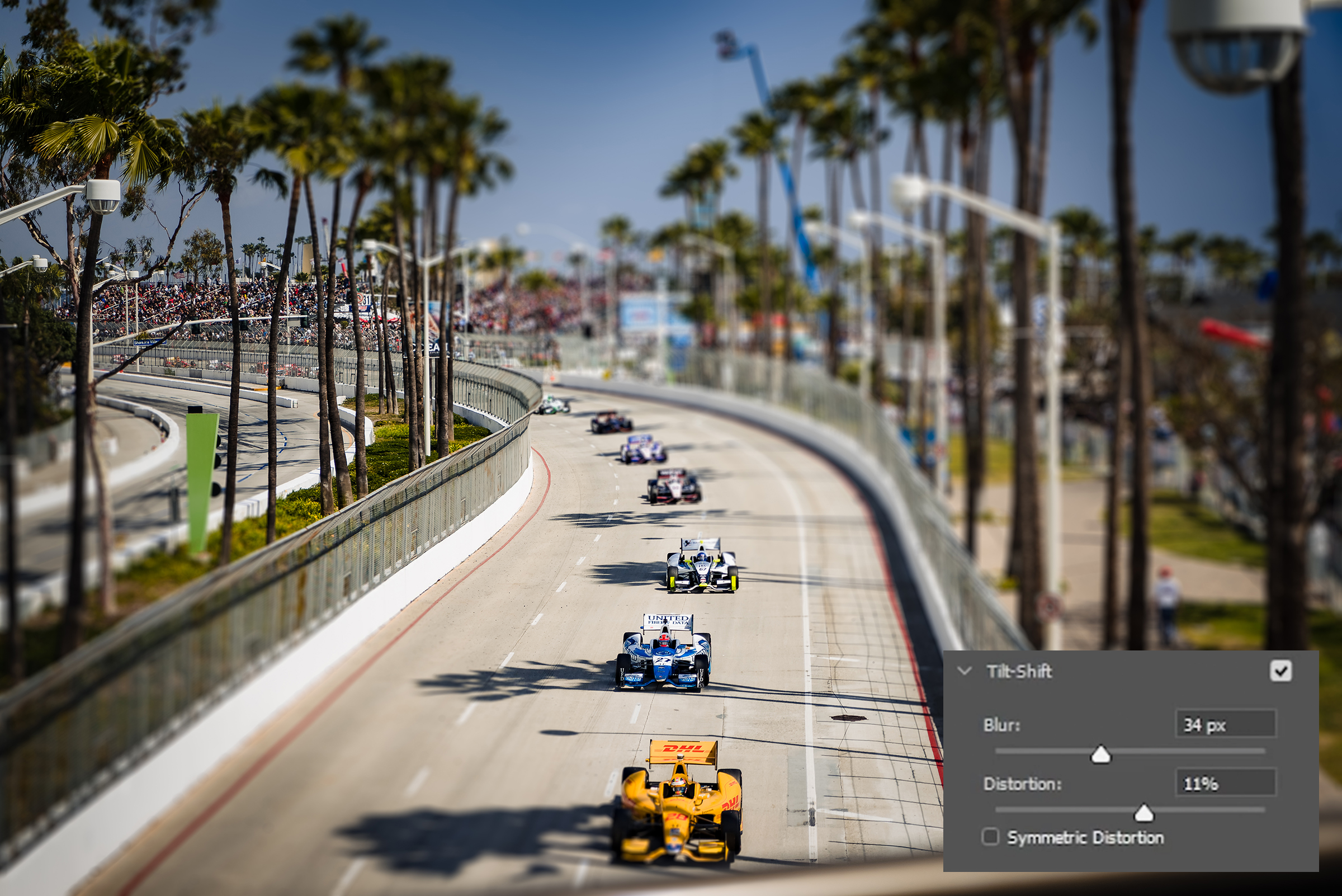 How to Create a Convincing Tilt Shift Effect in