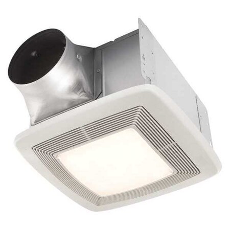 Broan Bathroom Fan, 150 CFM, 1A QTXE150FLT | Zoro.com