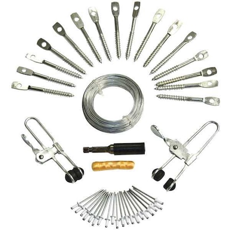 Suspend It Ceiling Grid Install Kit 42 Pc 7 Parts 8865 Zoro Com