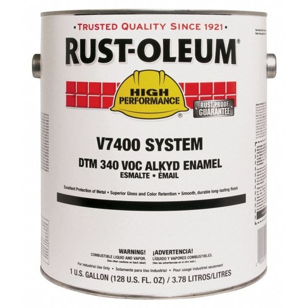RUSTOLEUM 245489 Enamel Paint, 1 G, Yellow New Caterpillar eBay