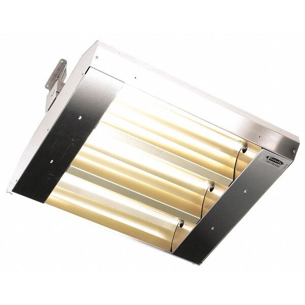 FOSTORIA 22330THSS480V Electric Infrared Heater,480V,4800W