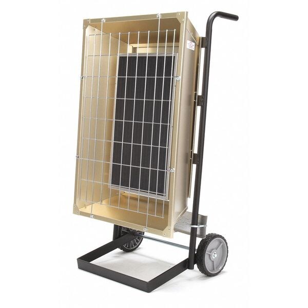 FOSTORIA FSP43243 Electric Infrared Heater, Standing Unit, Aluminum