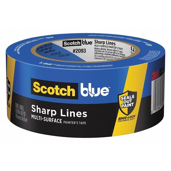 SCOTCHBLUE 209348EC Painters Masking Tape,60ydL x 157/64inW eBay