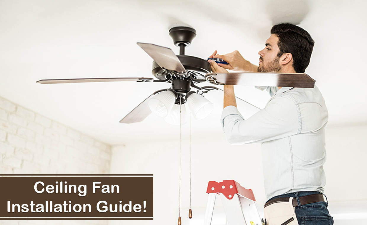 How To Install A Ceiling Fan Without Existing Wires Shelly Lighting