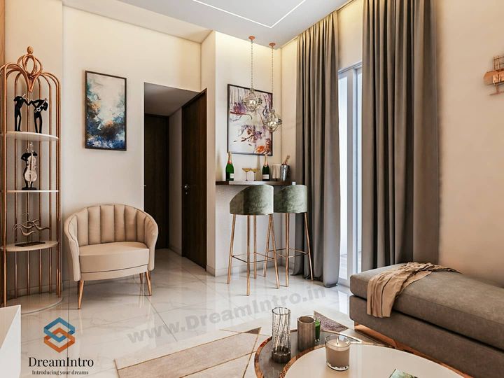 VintageInspired Living Room Design A Timeless Beige and Grey Haven