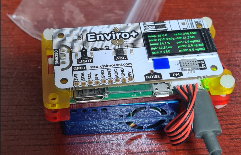 Raspberry Pi Environmental Sensor Part 1 Enviro+ setup CloudHacks.blog