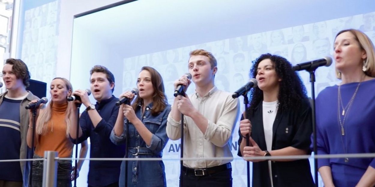 VIDEO The West End Cast of DEAR EVAN HANSEN Perform at Flagship