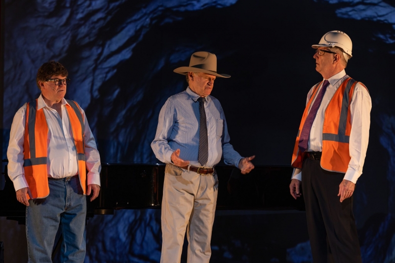 Review The Creative And Clever Annual Political Satire Returns With THE WHARF REVUE CAN OF WORMS