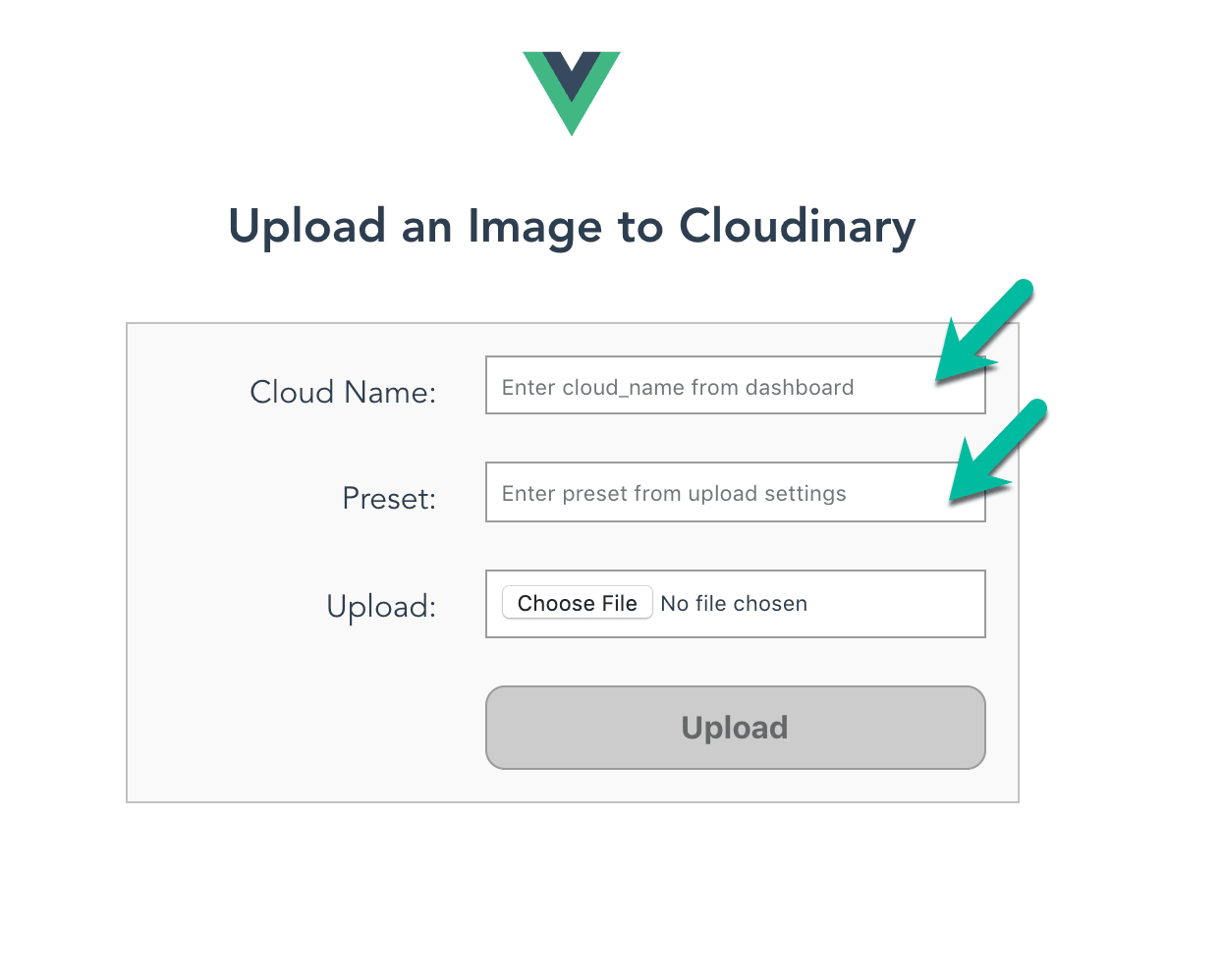 Creating a Vue.js Application for Uploading Assets to Cloudinary