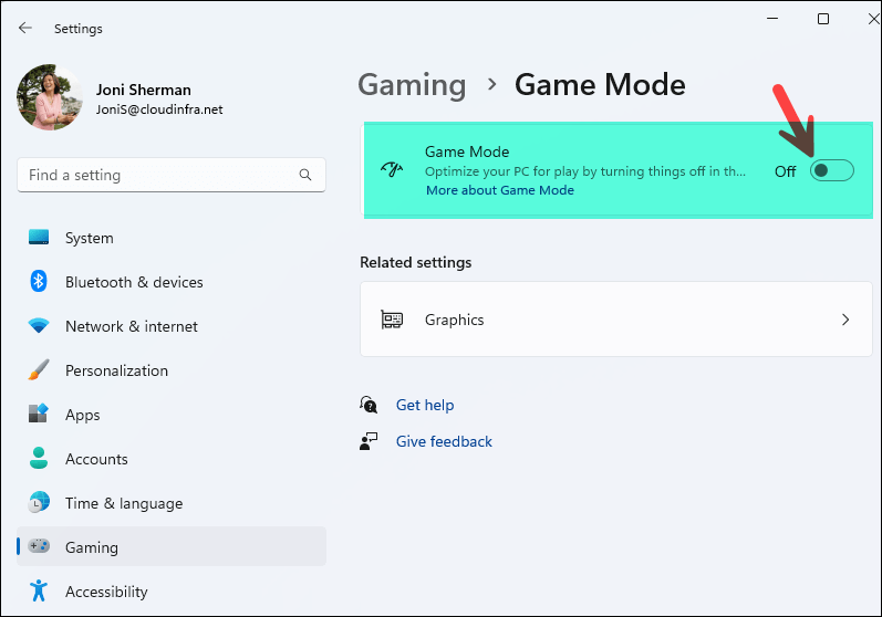Disable Game Mode On Windows Using Intune