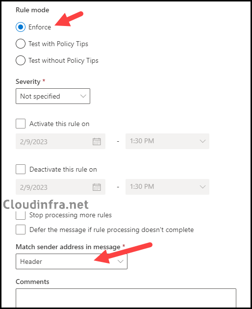 Block Emails Based On File Attachment Extension In Office 365