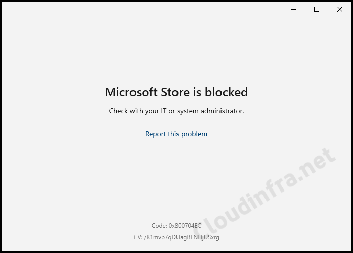 Disable Microsoft Store Apps In Windows Using Intune