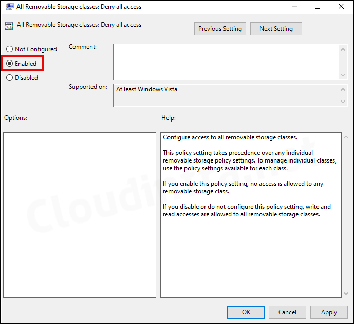 Block USB Drives Using Group Policy