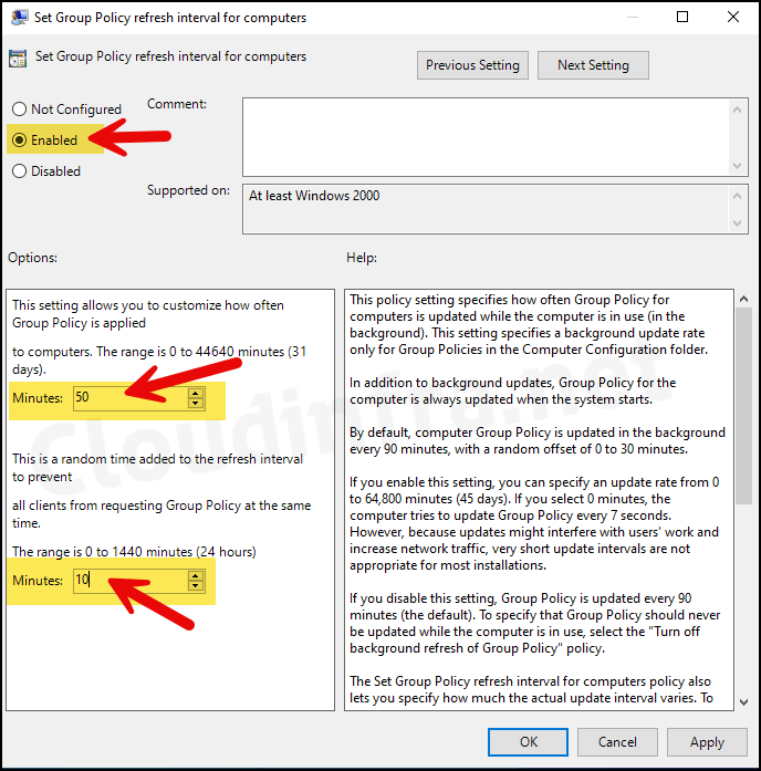 How To Modify Group Policy Refresh Interval