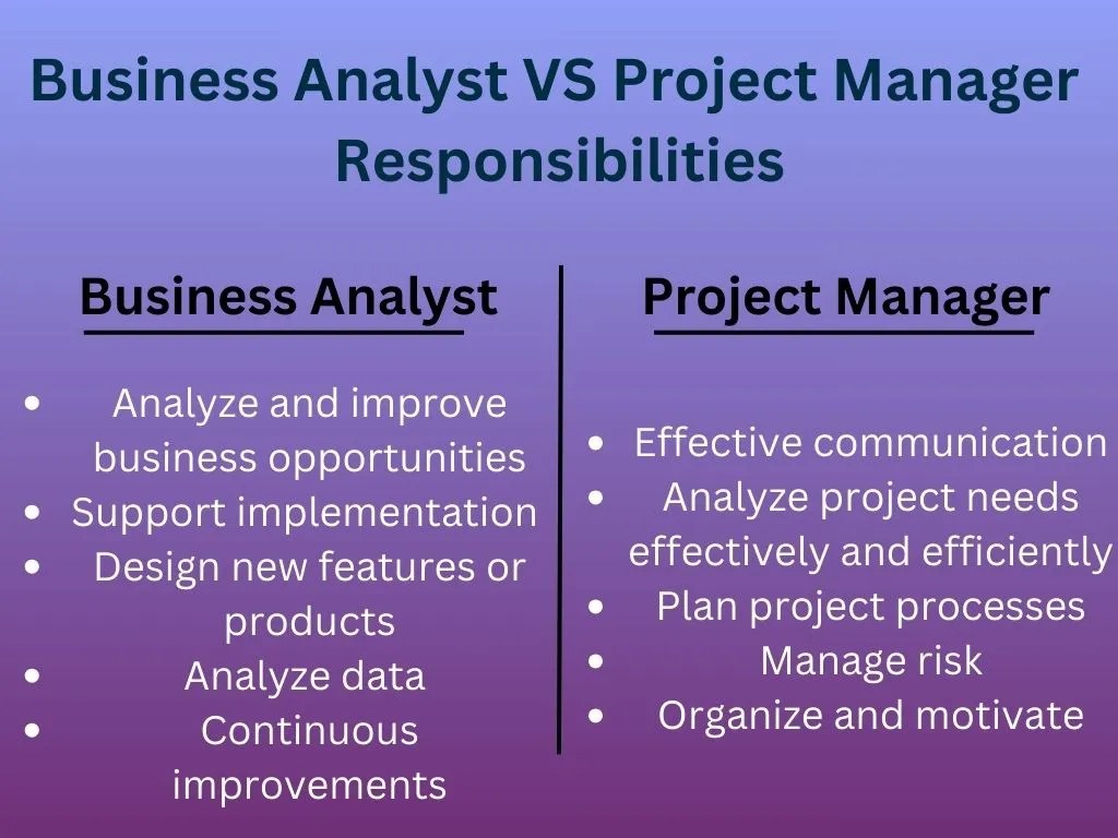 Business Analyst VS Project Manager Differences Explained CloudkeyPM