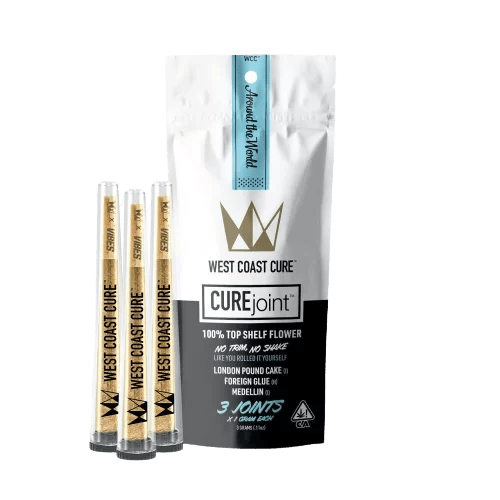 Around The World CUREjoint 3Pack by West Coast Cure Dispensary near