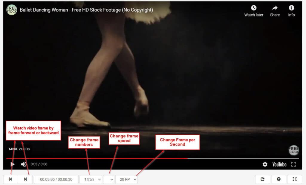 5 ways to watch YouTube frame by frame and take Screenshots (Best