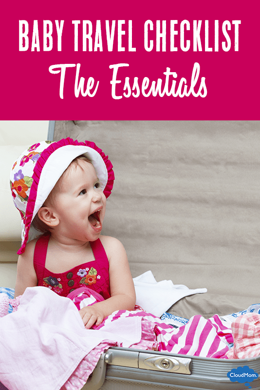 Baby Travel Checklist CloudMom