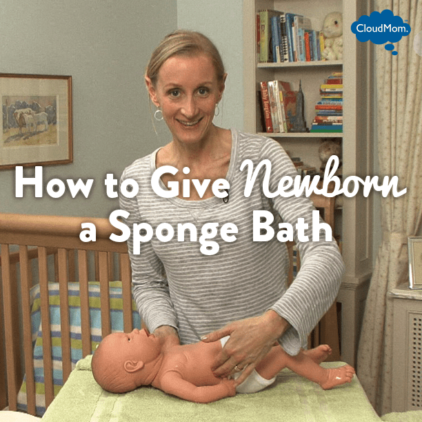 How to Give a Newborn a Sponge Bath