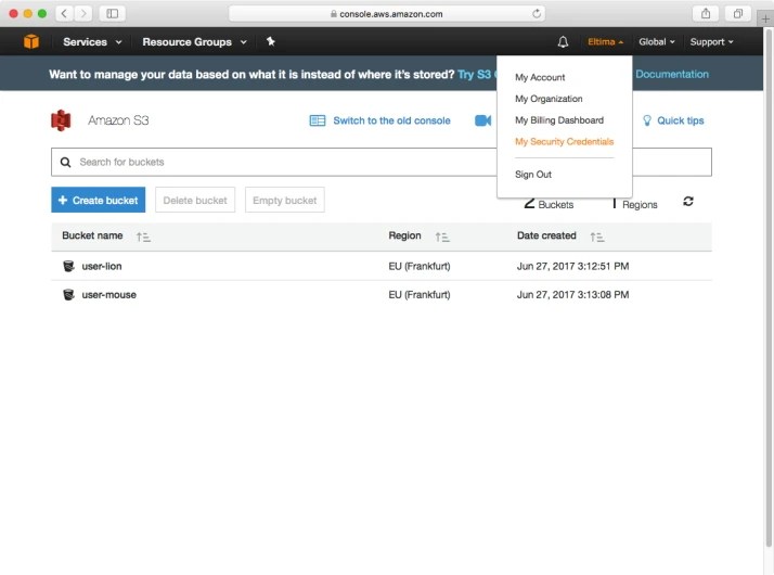 Access to a specific Amazon S3 bucket CloudMounter