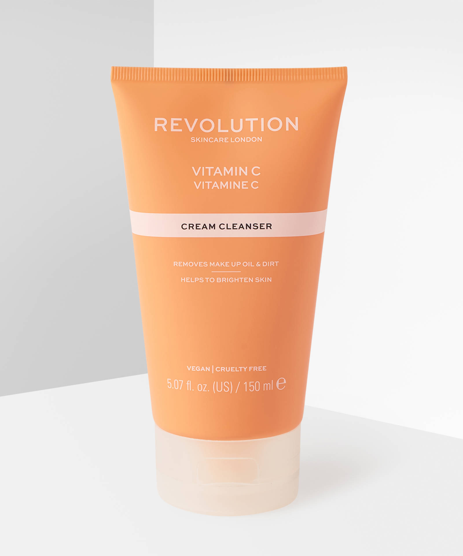 Buy Revolution Skincare Vitamin C Glow Cream Cleanser 150ml Online From