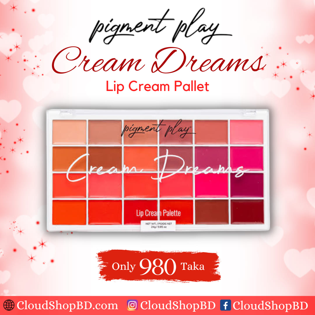 Buy Pigment Play Cream Dreams Lip Cream Pallet Online From