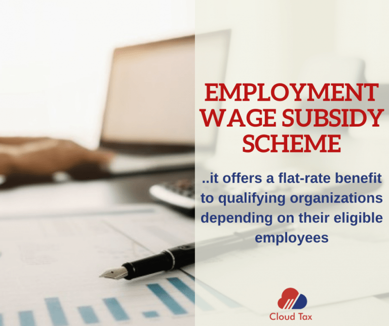 EMPLOYMENT WAGE SUBSIDY SCHEME Cloud Tax Ltd Accountants