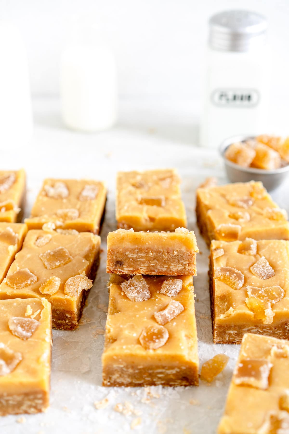 Oaty Ginger Crunch (Ginger Slice) Cloudy Kitchen