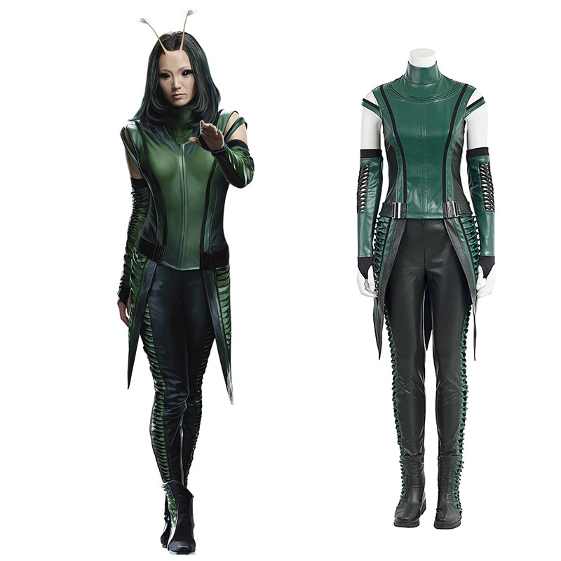 Guardians of the Galaxy 2 Marvel Mantis Cosplay Costumes Full Set