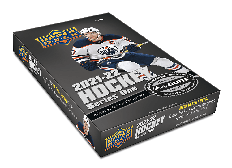 202122 Upper Deck Series 1 Hockey Hobby Box CloutsnChara