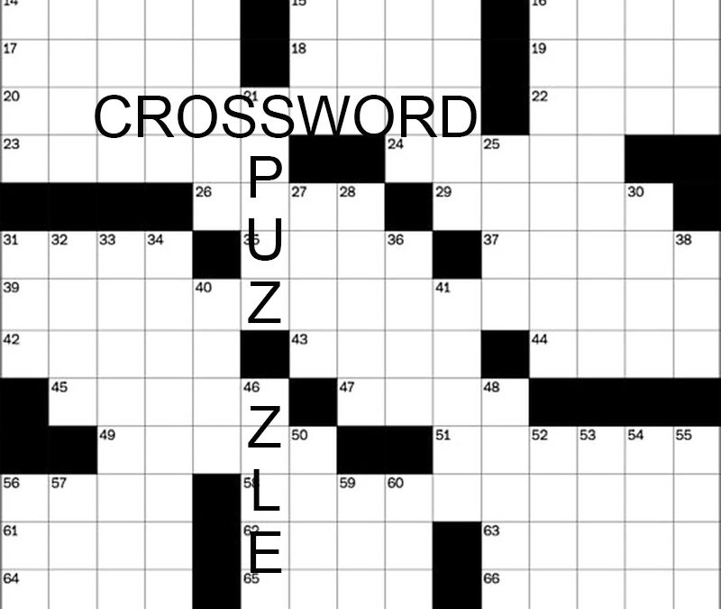 January 21 Crossword Puzzle Cloverdale Connect