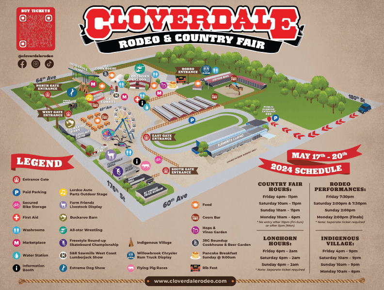 2024 Schedule and Event Information Announced Cloverdale Rodeo and