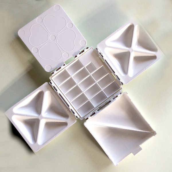 Original Cloverleaf Paintbox Cloverleaf Paintbox Artists' Supplies