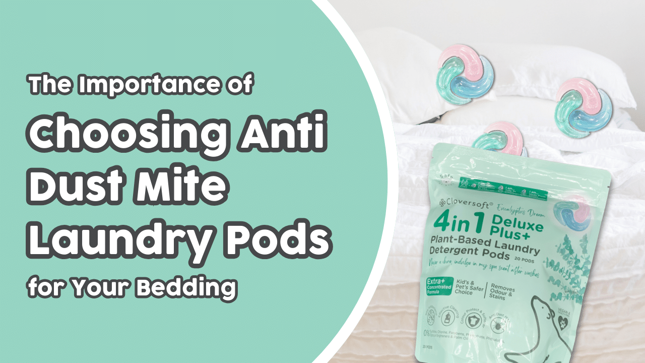 The Importance of Choosing Anti Dust Mite Laundry Pods for Your Bedding