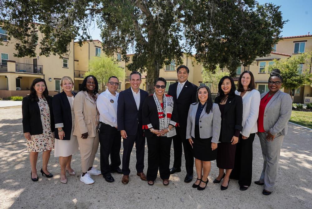Housing Authority of the County of San Bernardino HUD Secretary Marcia Fudge and