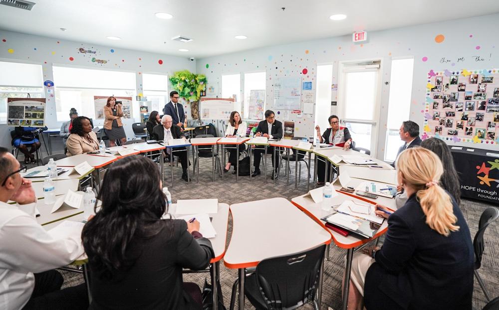 Housing Authority of the County of San Bernardino HUD Secretary Marcia Fudge and