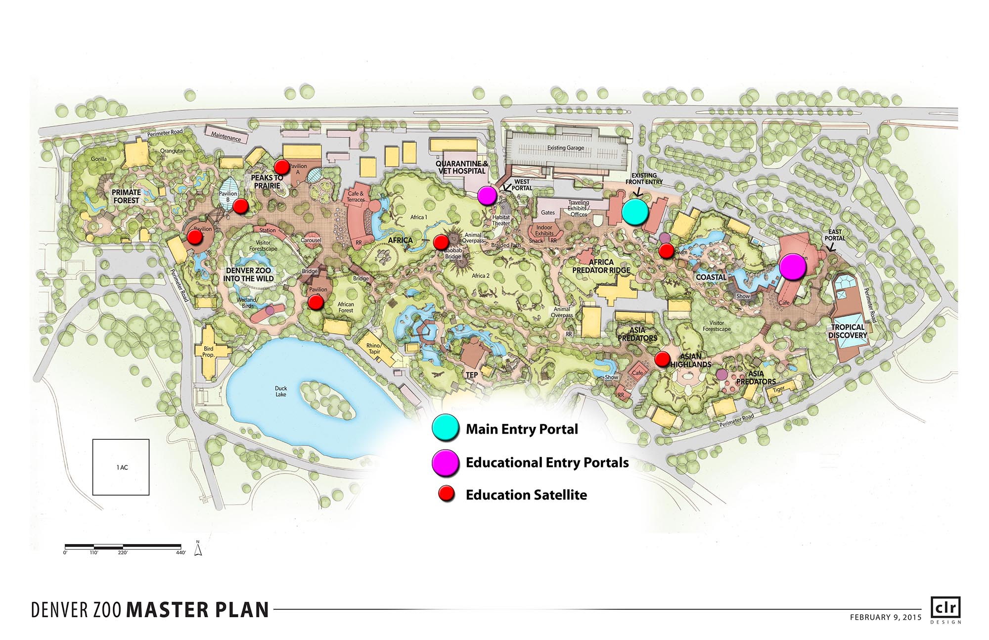 Denver Zoo Map