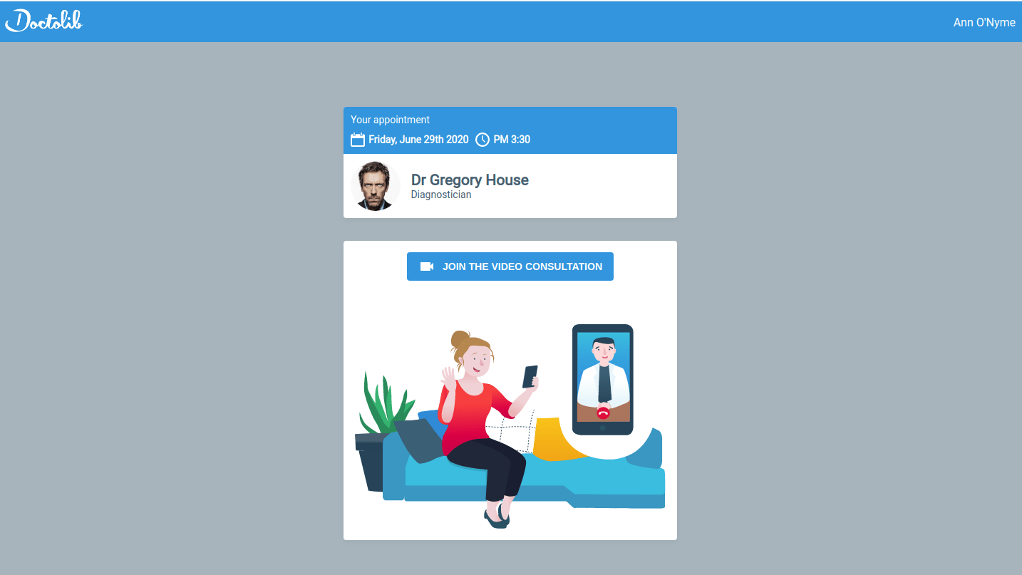 Virtual Waiting Room Claire LenfantKodia