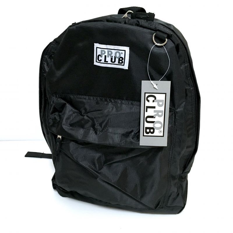 PRO CLUB BACKPACK ナイロン ブラック CALIFORNIA LIFE STYLE PROJECT