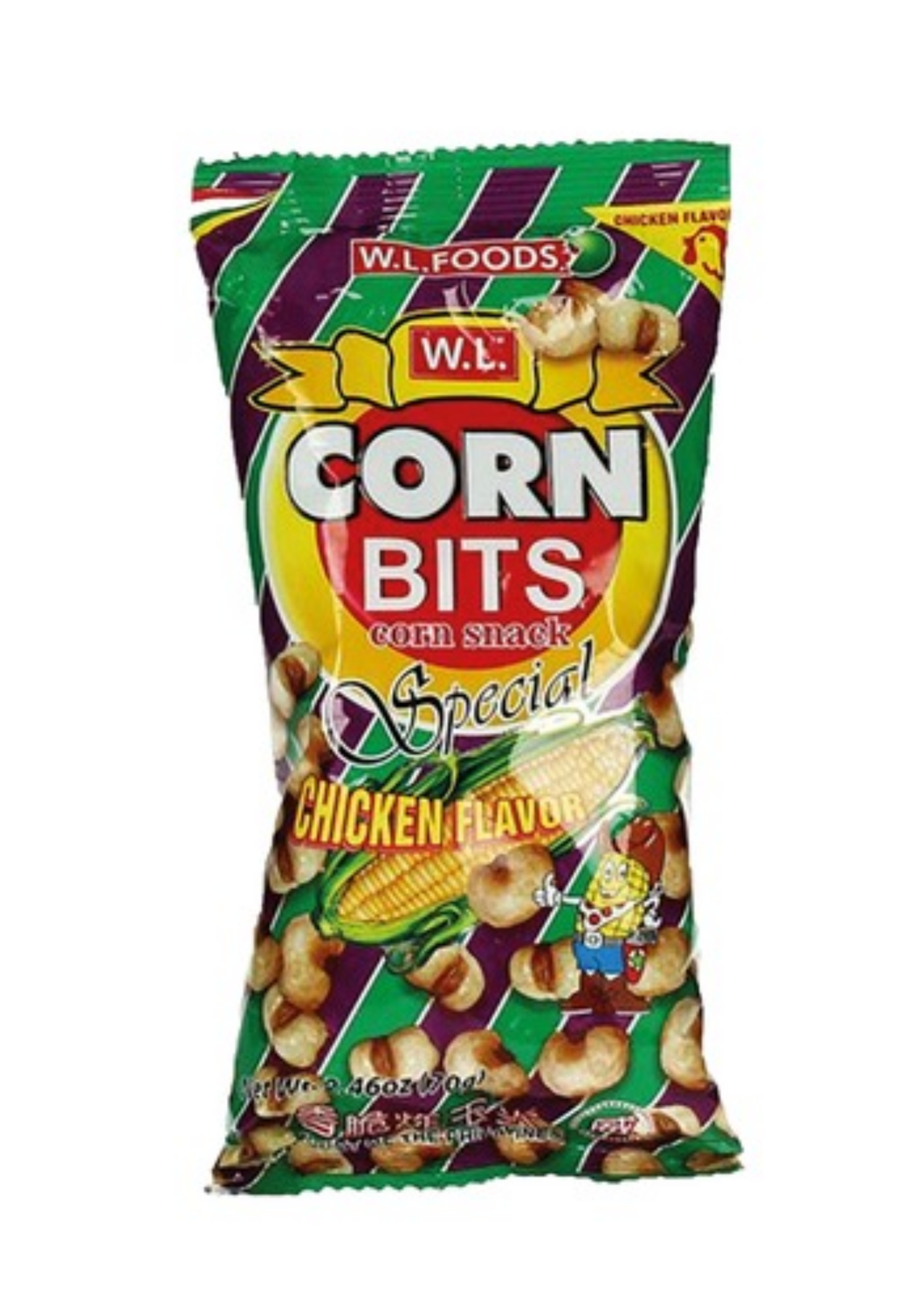 Corn Bits Chicken Flavor W.L. 70g CLT Enterprise