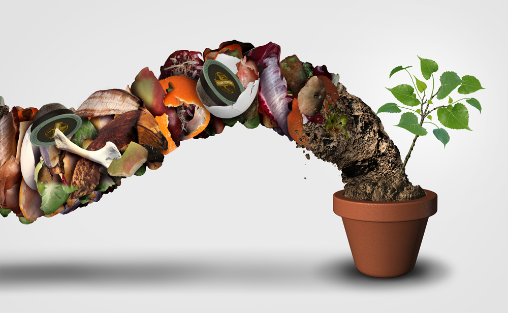 Tackling the SingleUse Plastics Crisis One Compostable Coffee Pod at a