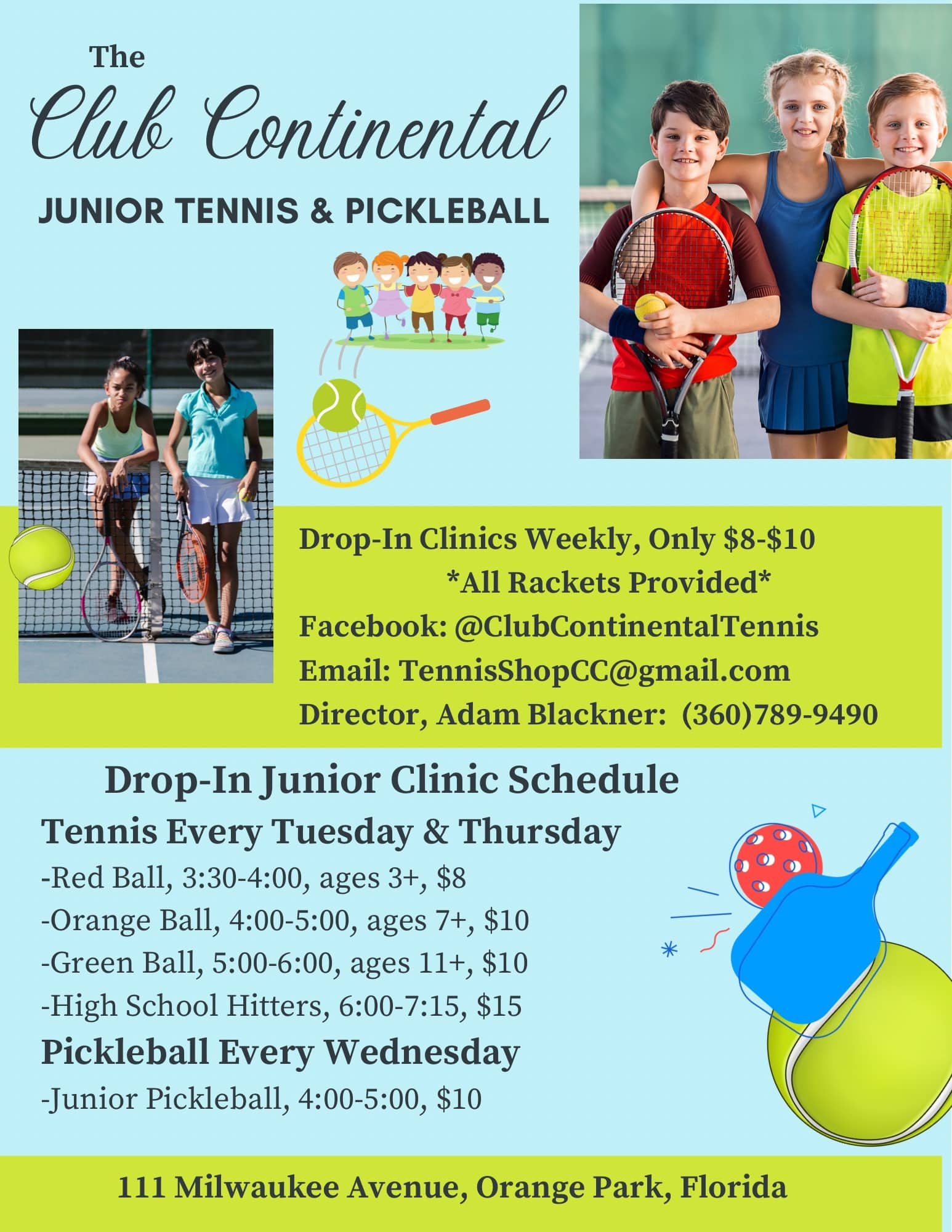 Jacksonville Tennis Club The Club Continental in Orange Park