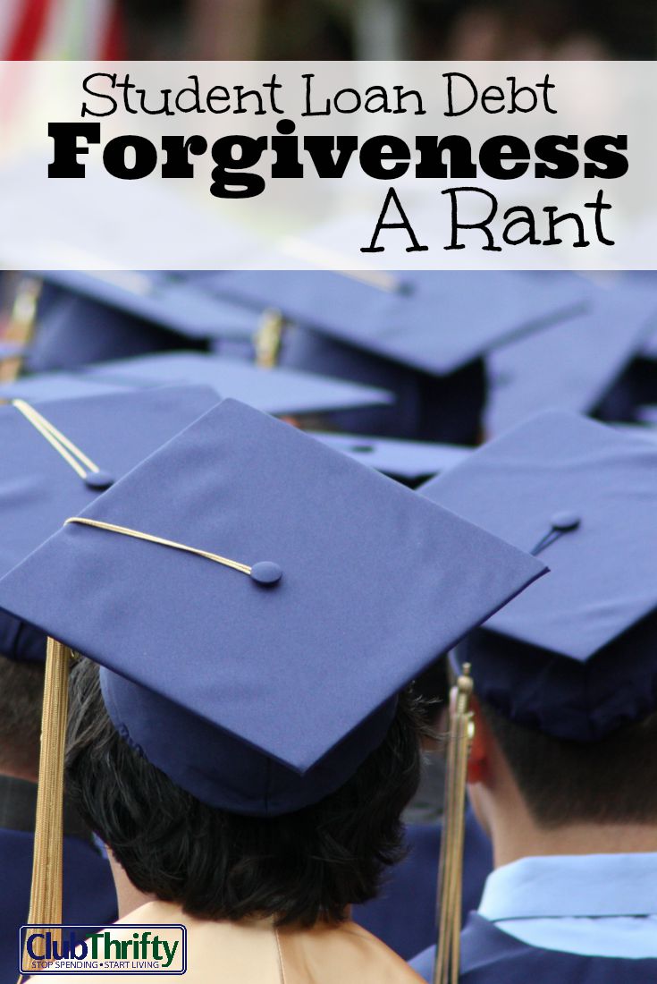 Student Loan Debt A Rant Club Thrifty